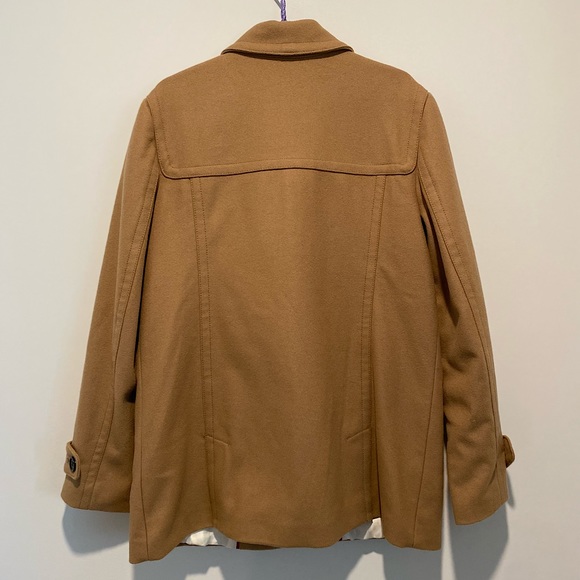 Banana Republic Camel Wool Duffle Coat - Picture 5 of 6